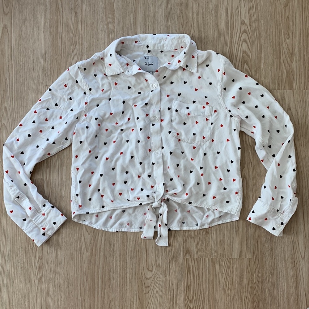 Rails Val Crush button down blouse shirt - Picture 2 of 2